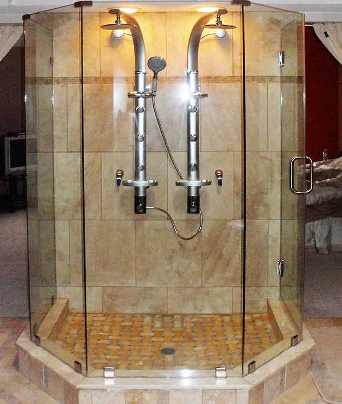 custom shower panel
