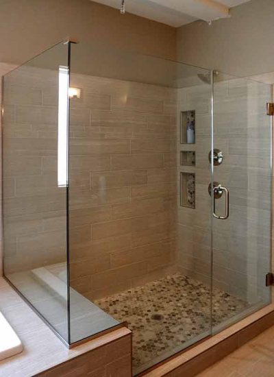 Frameless Glass Shower Door Installation